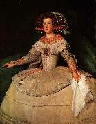 Portrait of the Infanta Maria Theresa of Spain, Philip IV daughter Diego Velazquez